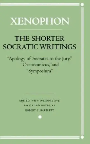 Cover of The Shorter Socratic Writings
