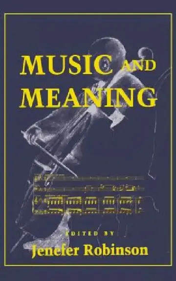 Cover of Music and Meaning