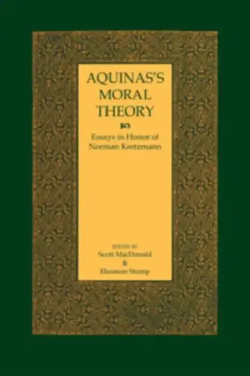 Cover of Aquinas's Moral Theory