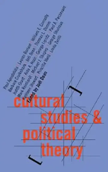 Cover of Cultural Studies and Political Theory