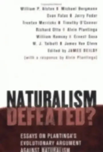 Cover of Naturalism Defeated?