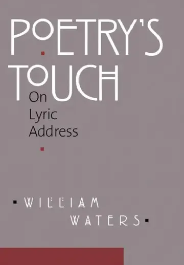 Cover of Poetry's Touch