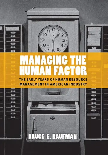 Cover of Managing the Human Factor
