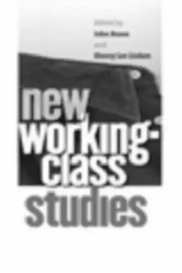 Cover of New Working-Class Studies