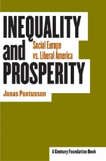 Cover of Inequality and Prosperity