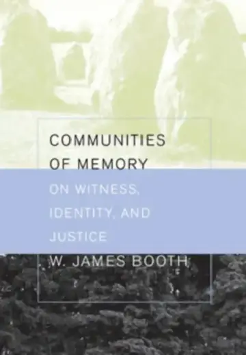 Cover of Communities of Memory