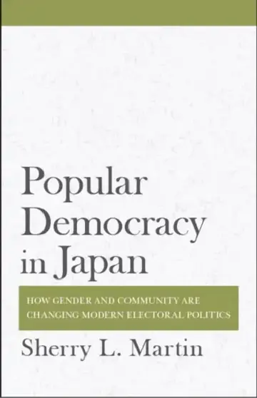 Cover of Popular Democracy in Japan