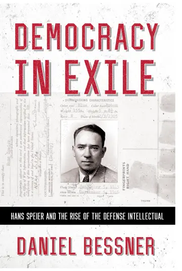 Cover of Democracy in Exile