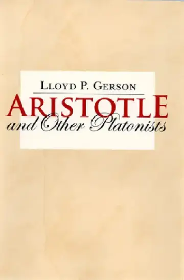 Cover of Aristotle and Other Platonists