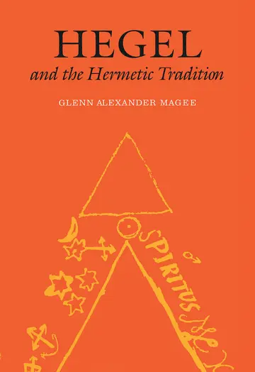 Cover of Hegel and the Hermetic Tradition