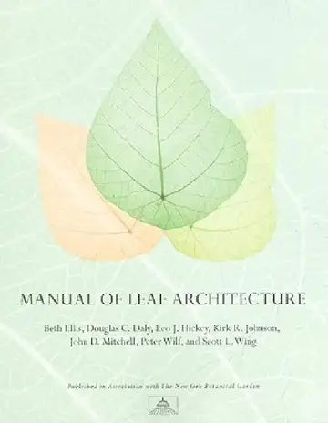 Cover of Manual of Leaf Architecture