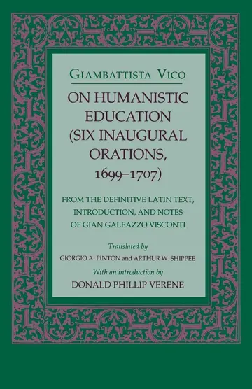 Cover of On Humanistic Education