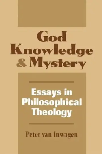 Cover of God, Knowledge, and Mystery