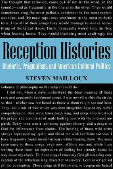 Cover of Reception Histories