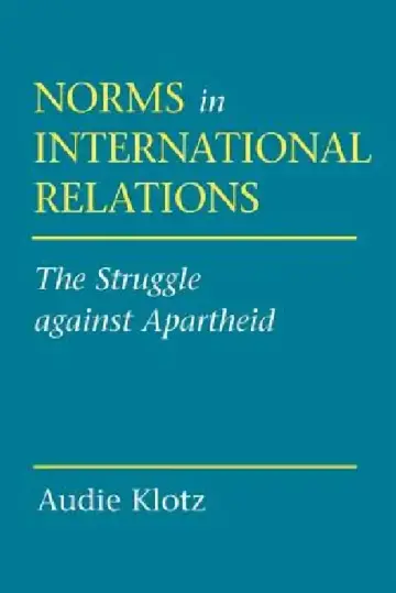 Cover of Norms in International Relations
