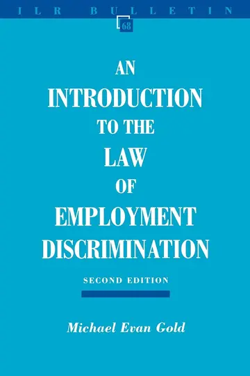 Cover of An Introduction to the Law of Employment Discrimination