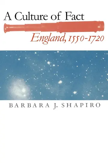 Cover of A Culture of Fact