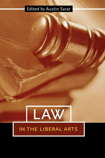 Cover of Law in the Liberal Arts
