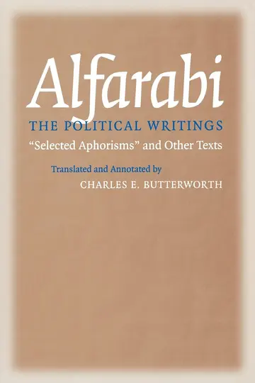 Cover of Alfarabi, the Political Writings
