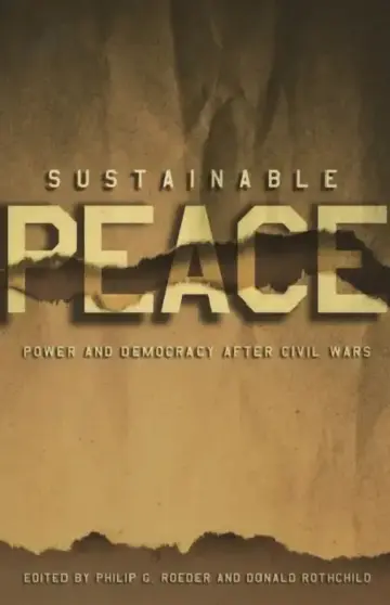 Cover of Sustainable Peace