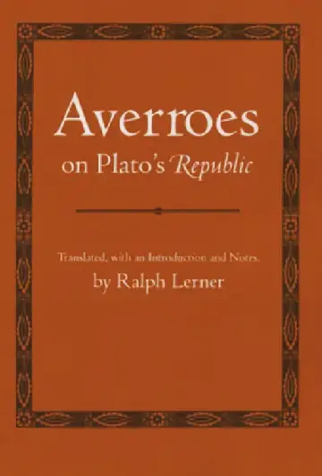Cover of Averroes on Plato's Republic