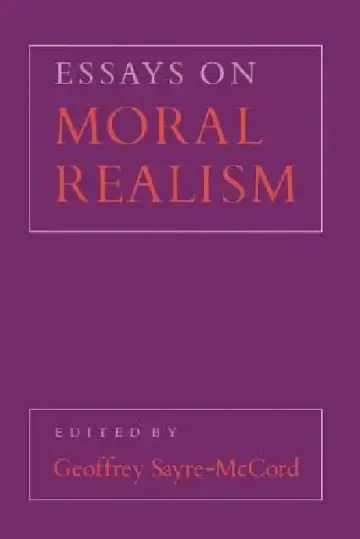 Cover of Essays on Moral Realism