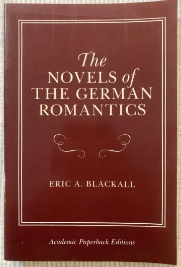 Cover of The Novels of the German Romantics