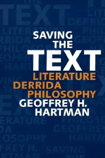 Cover of Saving the Text
