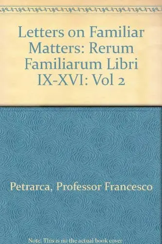 Cover of Letters on Familiar Matters, vol. IX–XVI