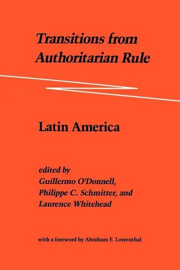 Cover of Transitions from Authoritarian Rule V 2