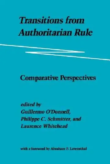 Cover of Transitions from Authoritarian Rule