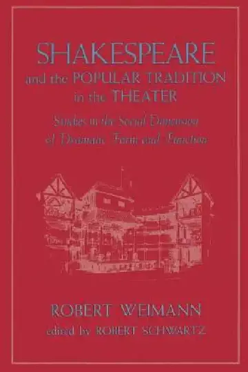 Cover of Shakespeare and the Popular Tradition in the Theater