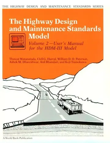 Cover of Users Manual for the HDM–Model, vol. 1