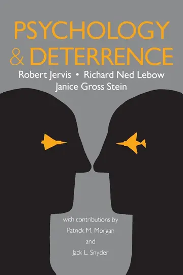 Cover of Psychology and Deterrence