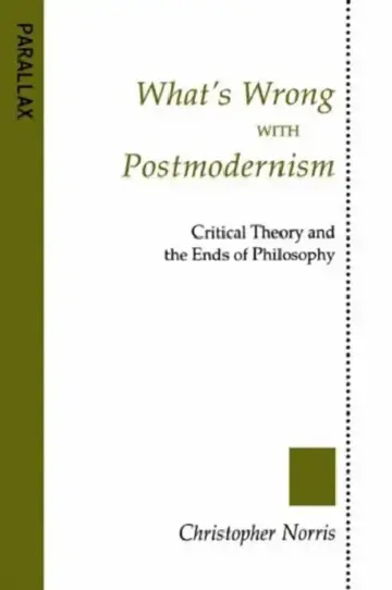 Cover of What's Wrong with Postmodernism?