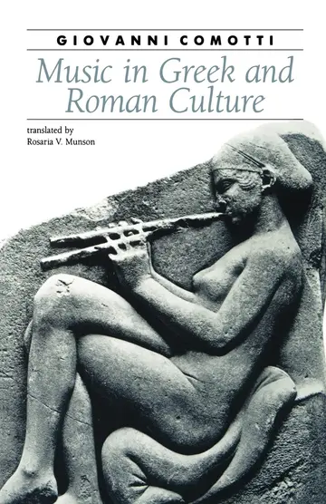 Cover of Music in Greek and Roman Culture