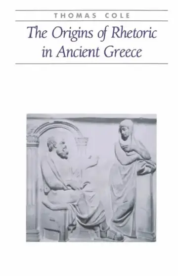 Cover of The Origins of Rhetoric in Ancient Greece