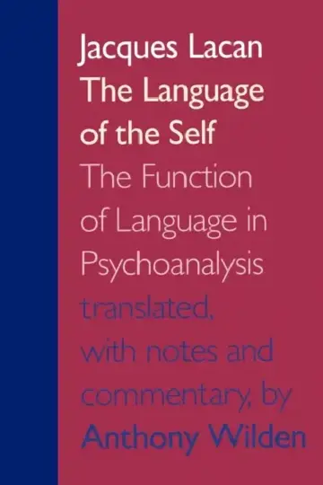 Cover of The Language of the Self