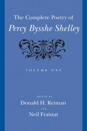 Cover of The Complete Poetry of Percy Bysshe Shelley (1)
