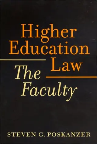 Cover of Higher Education Law