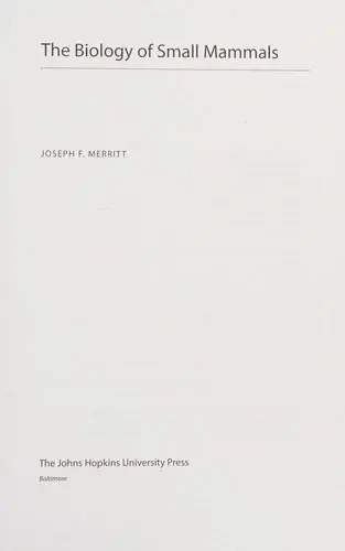 Cover of Biology of Small Mammals