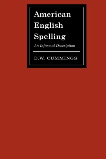 Cover of American English Spelling