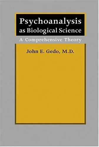 Cover of Psychoanalysis as Biological Science