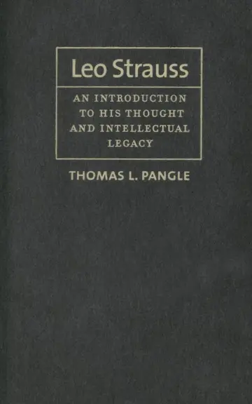 Cover of Leo Strauss