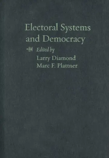 Cover of Electoral Systems and Democracy