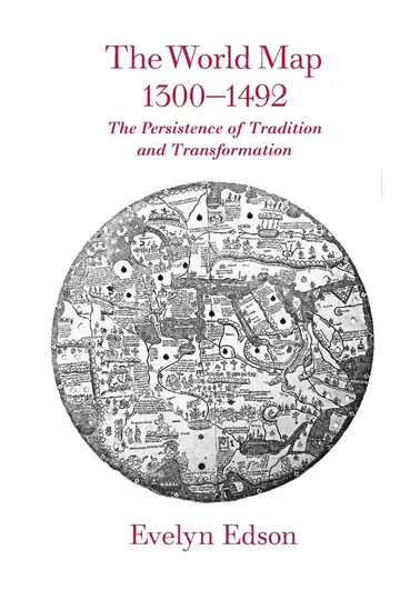 Cover of The World Map, 1300-1492