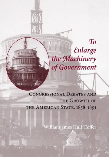 Cover of To Enlarge the Machinery of Government