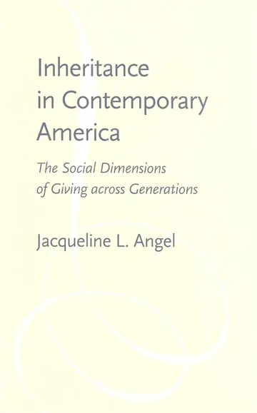 Cover of Inheritance in Contemporary America