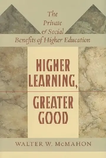 Cover of Higher Learning, Greater Good