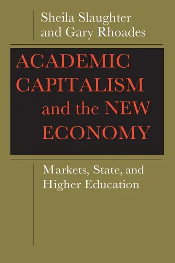 Cover of Academic Capitalism and the New Economy